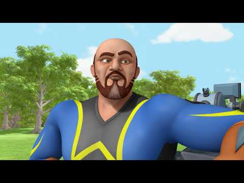 Kicko को रात के आसमान में छिपा मिला चमचमाता रस्सी का पुल!| Kicko & Super Speedo thumbnail