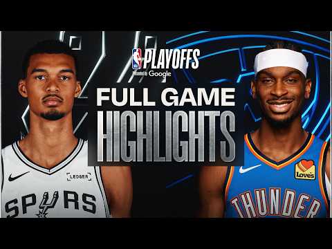 #2 SPURS at #1 THUNDER | FULL GAME 7 HIGHLIGHTS | May 30, 2026 thumbnail