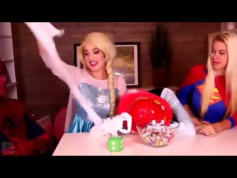 Funny Moments & Frozen Elsa Spiderman, Anna, Spidergirl Compilations thumbnail