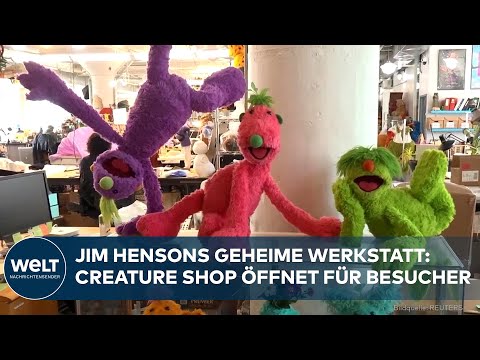 CREATURE SHOP IN NEW YORK: Jim Hensons geheime Muppets-Puppenwerkstatt öffnet erstmals für Besucher thumbnail