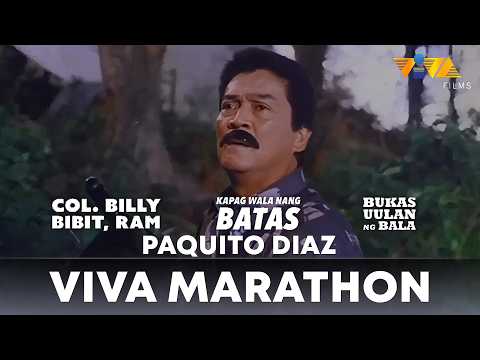 Col. Billy Bibit, RAM, Kapag Wala Nang Batas, & Bukas Uulan ng Bala | PAQUITO DIAZ MOVIE MARATHON thumbnail