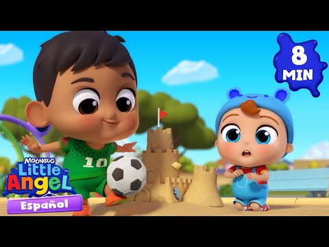 Especial de fútbol para el Mundial ⚽ Canciones Infantiles 🎵 Little Angel Español thumbnail