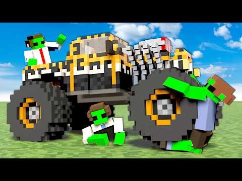 Zombie Survival in MONSTER TRUCKS! (Teardown) thumbnail