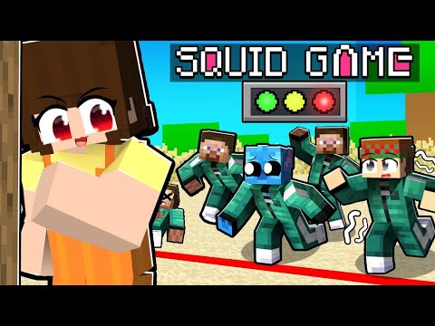 100 JUGADORES en EL JUEGO DEL CALAMAR en MINECRAFT ?? SILVIOGAMER EVENTO thumbnail