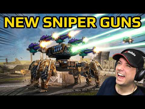 NEW Laser Sniper Weapons: URHAG, SHANTAK, VOONITH [War Robots] thumbnail
