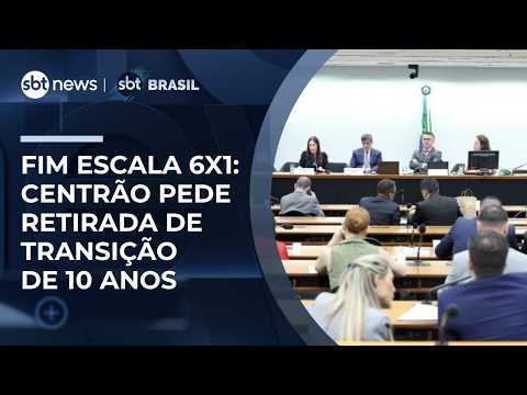 Fim escala 6x1: Centrão pede retirada de emenda que prevê transição de 10 anos | #SBTBrasil thumbnail
