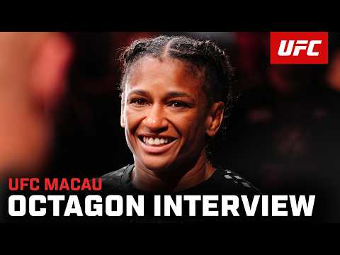 Angela Hill Octagon Interview | UFC Macau thumbnail