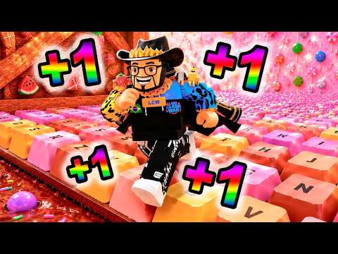 ATIVEI O ROBUX INFINITO NO PARKOUR DE TECLADO 😳💸 thumbnail