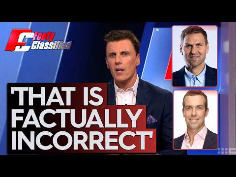 Matthew Lloyd hits back at Kane Cornes & Tom Morris over 'incorrect' Hird claim - Footy Classified thumbnail