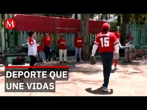 El programa de béisbol inclusivo en el Deportivo Miguel Alemán thumbnail