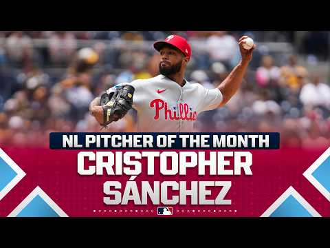 Cristopher Sánchez allowed ZERO runs in 39 innings during a historic May for the Phillies! 😳 thumbnail
