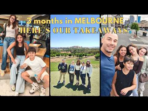 Closing vlog, 3 months in Melbourne. Here's our takeaways :) thumbnail