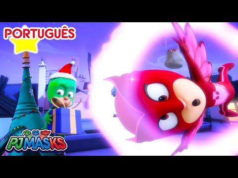 Especial de Natal 🎄Heróis de Natal arteiros! 🎅 PJ Masks em Português episódios completos thumbnail