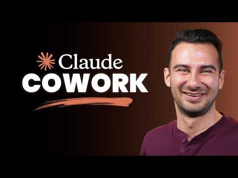 Claude Cowork Tutorial for Beginners (Chatbot → AI Employee) thumbnail