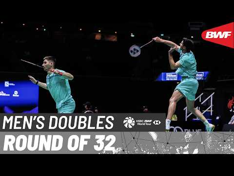KFF Singapore Badminton Open 2026 | Popov/Popov (FRA) vs Chia/Soh (MAS) [2] | R32 thumbnail