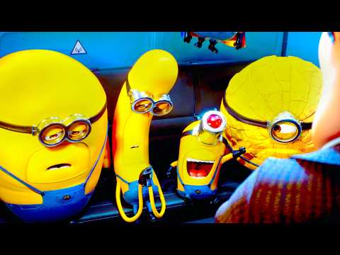 Mega Minions Chaos Scene | DESPICABLE ME 4 (2024) Movie CLIP 4K thumbnail