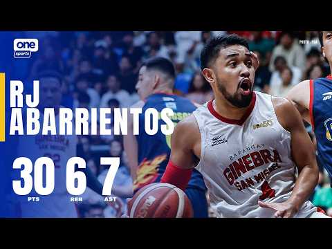 Abarrientos DROPS 30 as Ginebra CLINCHES FINALS BERTH in G6 | PBA SEASON 50 COMMISSIONER’S CUP SEMIS thumbnail