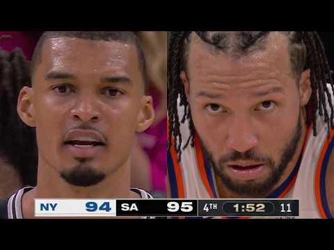 Final 4:53 WILD GAME 1 ENDING #3 Knicks at #2 Spurs | June 3, 2026 thumbnail