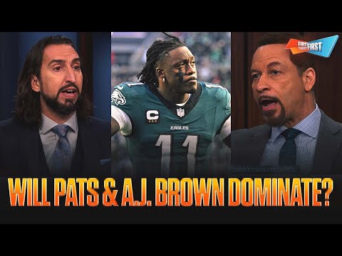 Patriots DO NOT run the AFC following A.J. Brown trade, Will Jalen Hurts take a step back? | FTF thumbnail