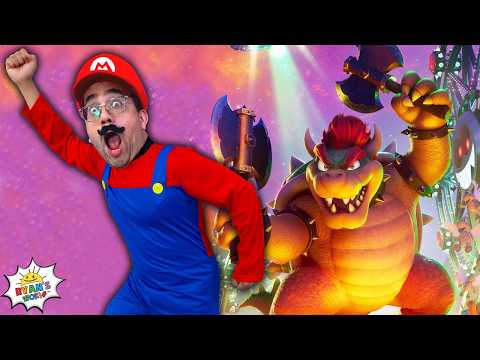 IRL SUPER MARIO GALAXY Adventure!!! Pretend Play for Kids! thumbnail