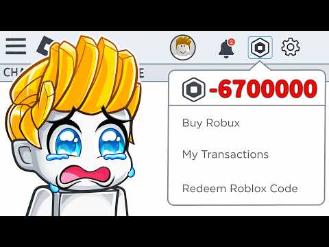有人偷偷把我的錢全部花光了！我破產了...【Roblox 機械方塊】 thumbnail