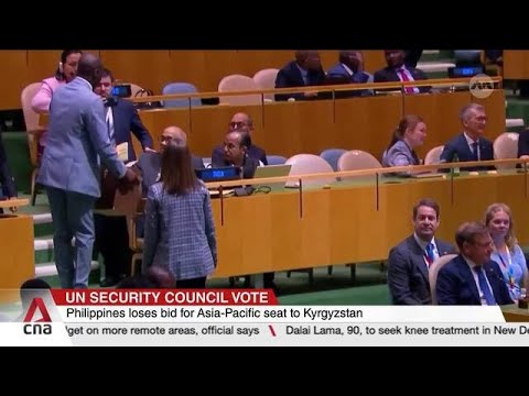 UN SECURITY COUNCIL VOTE: Philippines loses bid for Asia-Pacific seat to Kyrgyzstan thumbnail