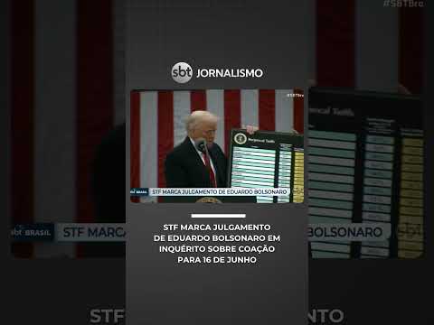 STF marca julgamento de Eduardo Bolsonaro em inquérito sobre coação para 16 de junho | #SBTBrasil thumbnail