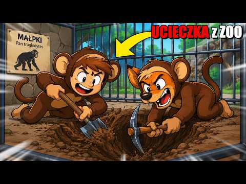 MAŁPKI UCIEKAJĄ Z ZOO w Roblox! thumbnail