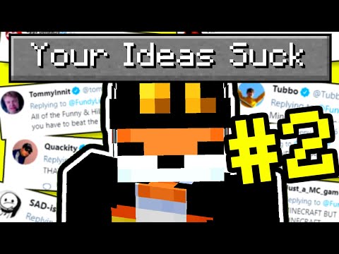 I made your dumb Ideas in Minecraft again... thumbnail