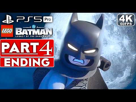 LEGO BATMAN LEGACY OF THE DARK KNIGHT ENDING Gameplay Walkthrough Part 4 [4K 60FPS PS5] thumbnail