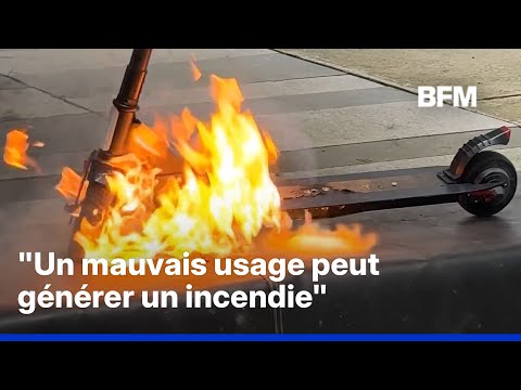 21% des batteries au lithium ont déjà déclenché un incendie, on a assisté à une démonstration thumbnail