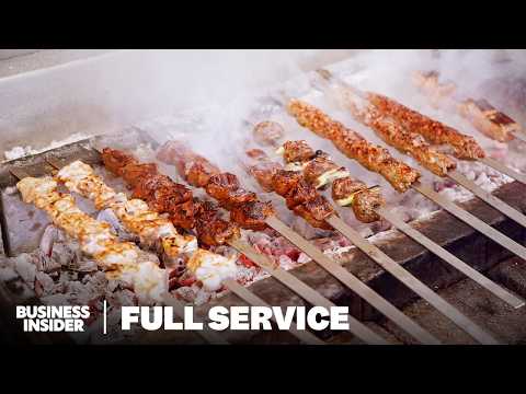 Inside The Dinner Rush Serving 300 People At NYC's Best Kebab Restaurant | Full Service thumbnail