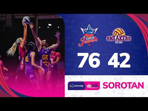 Sorotan: Johor Jewels 76 - 42 Sneakers Singapore | CelcomDigi NSL Regional Cup 2026 thumbnail
