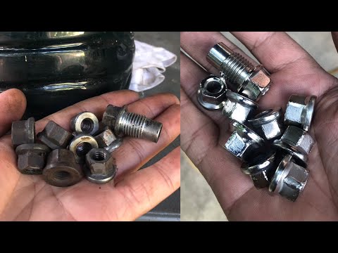 Electroplating Old and Rusty Bolts DIY thumbnail
