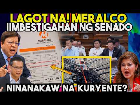 LAGOT NA! MERALCO IIMBESTIGAHAN ng SENADO. SA MGA MILLION PESOS na PINAPASA sa MGA  MAMAMAYAN thumbnail