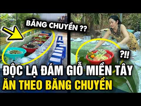 Độc lạ ĐÁM GIỖ MIỀN TÂY đầu tư hẳn HỆ THỐNG BĂNG CHUYỀN nhưng nhiều người sợ GẮP KO KỊP | Tin 3 Phút thumbnail