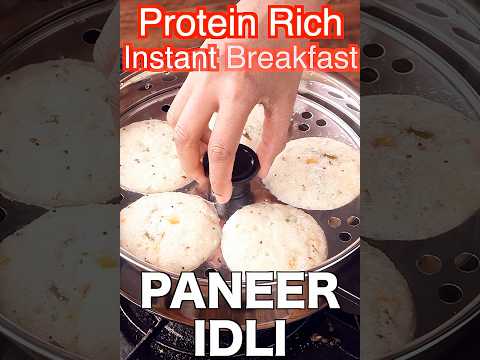 Paneer Idli | High Protein Kids Lunch Box Snack - Protein Packed Lunch Box Idea thumbnail