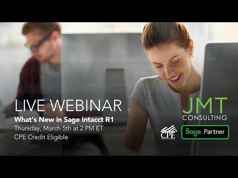 What's New In Sage Intacct R1 2026 thumbnail
