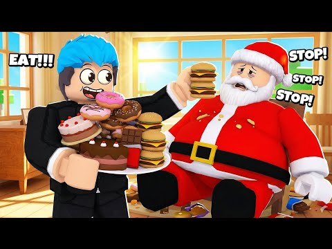NAG KA DIABETES SA SOBRANG TABA | Roblox | Make Santa Fat to Save Christmas thumbnail