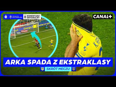 ARKA SPADA Z EKSTRAKLASY PO GOLU W 93. MINUCIE! ARKA - BRUK-BET TERMALICA, SKRÓT MECZU thumbnail