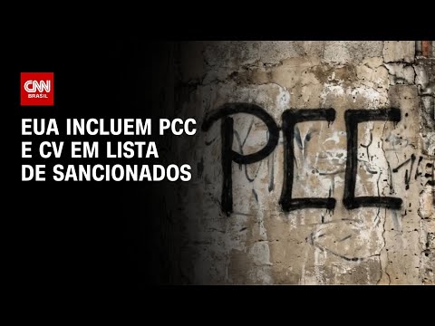 PCC e CV aparecem em lista de grupos sancionados pelos EUA | CNN PRIME TIME thumbnail