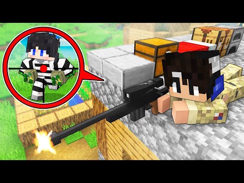 Secret Sniper in Minecraft thumbnail