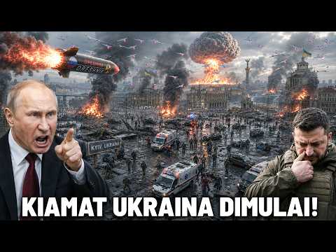 600 Drone & Rudal Nuklir Hujani Kyiv! Putin Tepati Janji Balas Dendam, Ukraina Kiamat? thumbnail