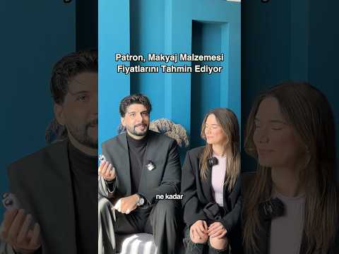 Patron, makyaj ürünlerinin fiyatlarını tahmin ediyor ? thumbnail