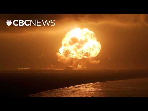 Blue Origin rocket explodes during engine test thumbnail