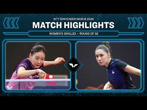 Yoo Siwoo vs Reka Bezeg | WS R32 | #WTTSkopje 2026 thumbnail