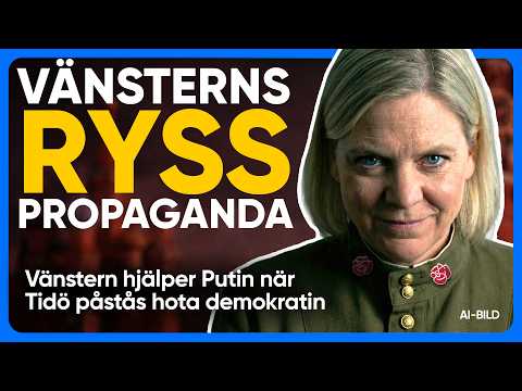 Skrämselpropagandan "HÖGERN HOTAR DEMOKRATIN" gagnar Ryssland - och alla vet det. thumbnail