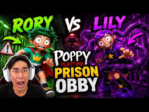 24 JAM MASUK PENJARA RORY LOVESCAPES 😂 HANTU BARU POOPY PLAYTIME 😈 thumbnail