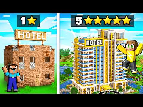 1 Minuut vs 1 UUR HOTEL Bouw Challenge! thumbnail
