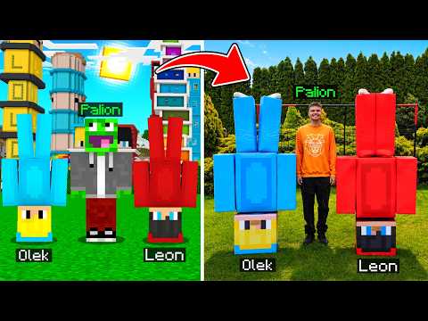 WSZYSTKO CO W MINECRAFT = ROBIMY W PRAWDZIWYM ŻYCIU! thumbnail
